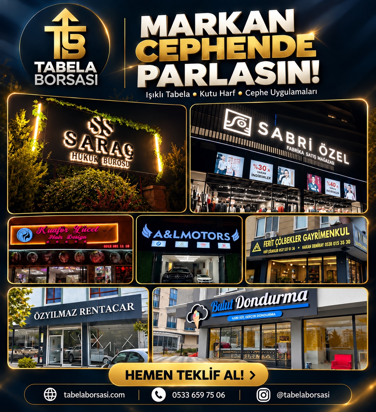 Tabela Borsası — Tabela çözümleri