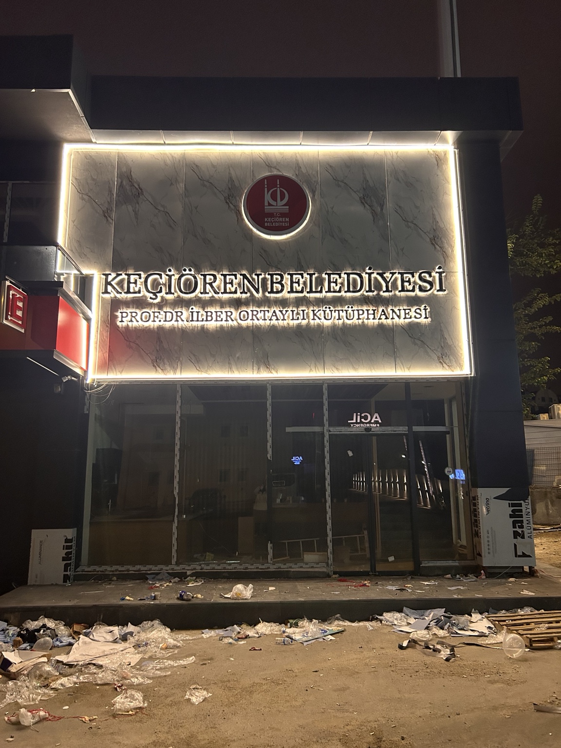 Keçiören Belediyesi — Gece